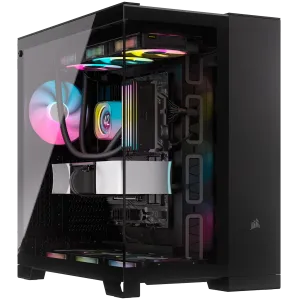 Corsair 6500X Tempered Glass Mid-Tower, Black