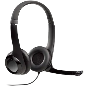 Căști cu fir LOGITECH H390 - NEGRU - USB