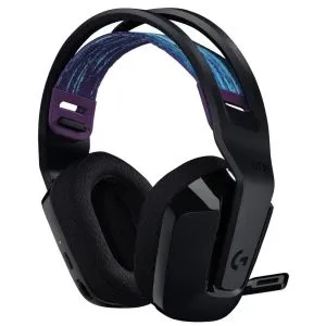 Căști de gaming fără fir Logitech G535 Lightspeed, microfon, negru