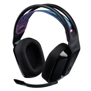 Căști de gaming fără fir Logitech G535 Lightspeed, microfon, negru