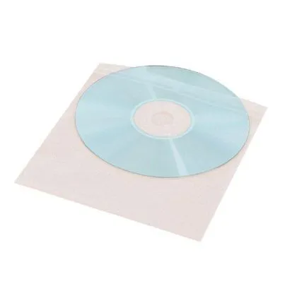 Pungi de hârtie pentru CD 50 buc. Set VALI, alb