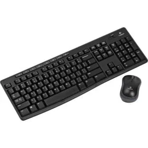 Set tastatură și mouse fără fir Logitech MK270