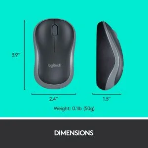 Set tastatură și mouse fără fir Logitech MK270