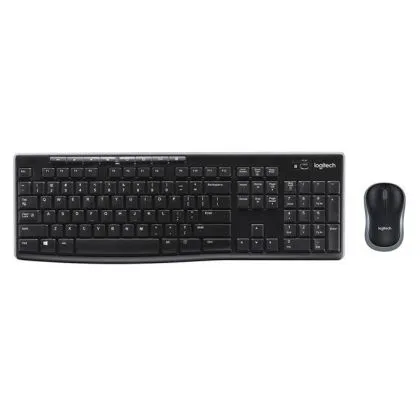Set tastatură și mouse fără fir Logitech MK270