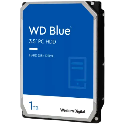 Desktop WD Blue HDD (3,5", 1TB, 64MB, SATA III-600)