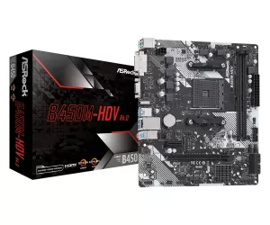 Placa de baza ASROCK B450M-HDV R4.0