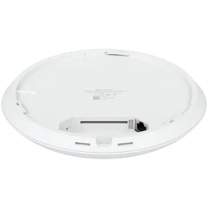 Ubiquiti U7-Pro-Max Ceiling-mounted WiFi 7 AP with 8 spatial streams, 6 GHz support, and a dedicated spectral scanning engine for interference-free WiFi in demanding, large-scale environments