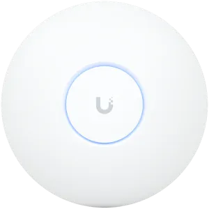 Ubiquiti U7-Pro-Max Ceiling-mounted WiFi 7 AP with 8 spatial streams, 6 GHz support, and a dedicated spectral scanning engine for interference-free WiFi in demanding, large-scale environments