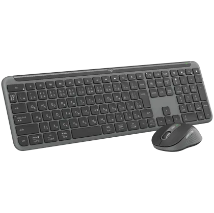 LOGITECH Signature Slim Combo MK950 - GRAPHITE - US INT'L - 2.4GHZ/BT- INTNL-973