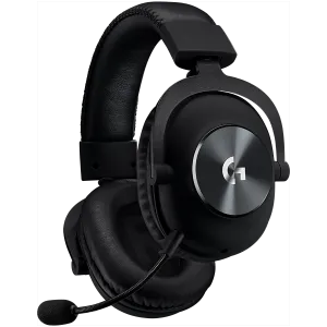 Căști pentru jocuri cu fir LOGITECH G PRO X - Microfon albastru - NEGRU - DAC USB