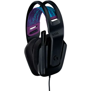 LOGITECH G335 Wired Gaming Headset - BLACK - 3.5 MM