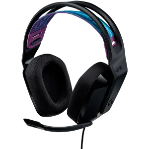 LOGITECH G335 Wired Gaming Headset - BLACK - 3.5 MM