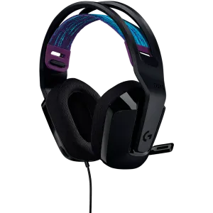 LOGITECH G335 Wired Gaming Headset - BLACK - 3.5 MM