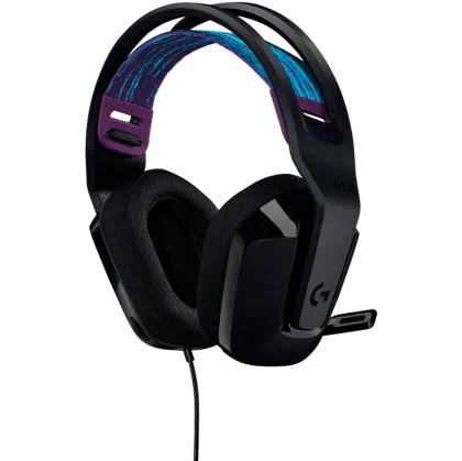 LOGITECH G335 Wired Gaming Headset - BLACK - 3.5 MM