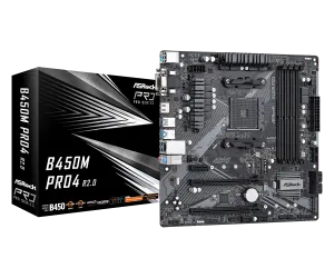ASROCK B450M PRO4 R2.0 / AM4