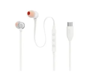 Căști JBL T310C WHT USB-C Căști intraauriculare
