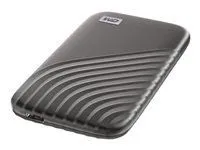 WD 1TB My Passport SSD - SSD portabil, viteze de citire de până la 1050 MB/s și scriere de 1000 MB/s, USB 3.2 Gen 2 - gri spațial, EAN: 619659184001