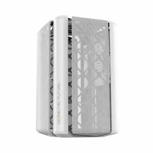 Cutie Geometric Future Case mATX - Model 2 THE ARK Mesh White