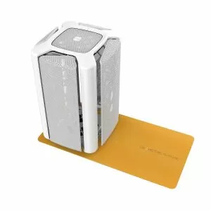Cutie Geometric Future Case mATX - Model 2 THE ARK Mesh White