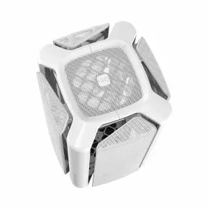 Cutie Geometric Future Case mATX - Model 2 THE ARK Mesh White