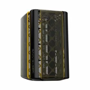 Cutie Geometric Future Case mATX - Model 2 THE ARK Mesh Black