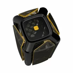 Cutie Geometric Future Case mATX - Model 2 THE ARK Mesh Black