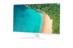 Monitor LG 27TQ615S-WZ, 27.0" IPS, Smart webOS, Tuner TV DVB-T2/C/S2, 1000:1, Mega DFC, 250cd, Full HD (1920 x 1080), Wi-Fi, LAN, AirPlay, HDMI, Slot CI, USB 2.0, Bluetooth, sunet AI, difuzoare,alb