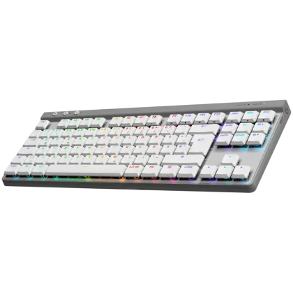 LOGITECH G515 LIGHTSPEED TKL - WHITE - US INT'L - 2.4GHZ/BT- EMEA28i-935 - TACTILE