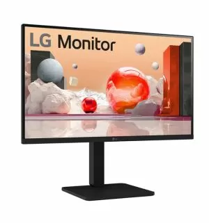 Monitor LG 27BA550-B, 27" IPS LED AG, 5ms GTG, 1300:1, 250cd/m2, Full HD 1920x1080, 100Hz, sRGB 99%, Hub USB, D-Sub, Display Port, HDMI, Modul Cititor 2Wx2, Boxe , înclinare, pivotare, înălțime reglabilă, pivotare, aplicație LG Switch, ieșire căști, negru