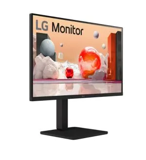Monitor LG 27BA550-B, 27" IPS LED AG, 5ms GTG, 1300:1, 250cd/m2, Full HD 1920x1080, 100Hz, sRGB 99%, Hub USB, D-Sub, Display Port, HDMI, Modul Cititor 2Wx2, Boxe , înclinare, pivotare, înălțime reglabilă, pivotare, aplicație LG Switch, ieșire căști, negru