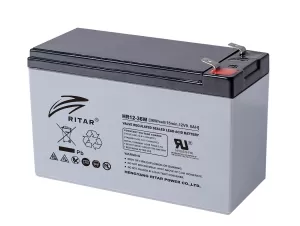 Baterie plumb RITAR, (HR12-36W) VRLA, 12V, 9Ah, 151/ 65/ 94 mm, Terminal2