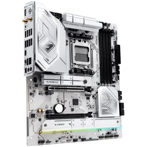 ASROCK MB Desktop X870 STEEL LEGEND WiFi, AM5, 4x DDR5, 1x PCIe 5.0 x16, 1x PCIe 4.0 x16, 1x Blazing M.2(PCIe Gen5x4), 2x Hyper M.2, 4x SATA3 6.0 Gb/s, 2x USB-C 1x SPDIF, 7.1 CH Audio, 1x HDMI, 1x 2.5G LAN, 802.11be, 2x Wi-Fi 7 + BT
