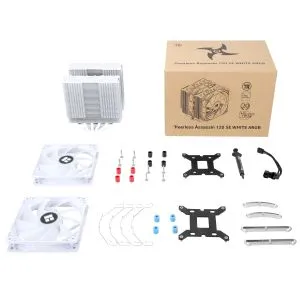 Cooler Thermalright Radiator CPU Peerless Assassin 120 SE A-RGB Alb - Turn dublu - LGA1851/LGA1700/AM5