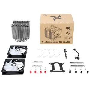 Thermalright CPU Cooler Peerless Assassin 120 SE A-RGB - Dual-Tower - LGA1851/LGA1700/AM5