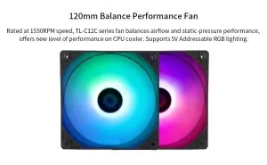 Thermalright CPU Cooler Peerless Assassin 120 SE A-RGB - Dual-Tower - LGA1851/LGA1700/AM5