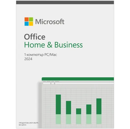 Produs program Microsoft Office Home and Business 2024 Bulgarian EuroZone 1 License Medialess