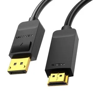 Cablu Vention Cablu DisplayPort la HDMI 3.0m - 4K, placat cu aur - HAGBI