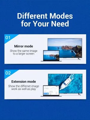 Cablu Vention Cablu DisplayPort la HDMI 3.0m - 4K, placat cu aur - HAGBI