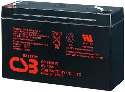 Baterie CSB - Baterie 6V 12Ah