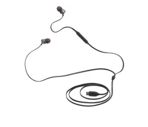 Căști JBL T310C BLK USB-C Căști intraauriculare