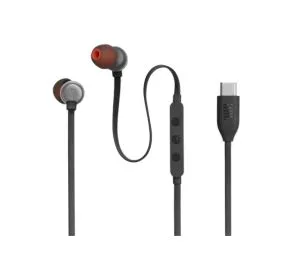 Căști JBL T310C BLK USB-C Căști intraauriculare