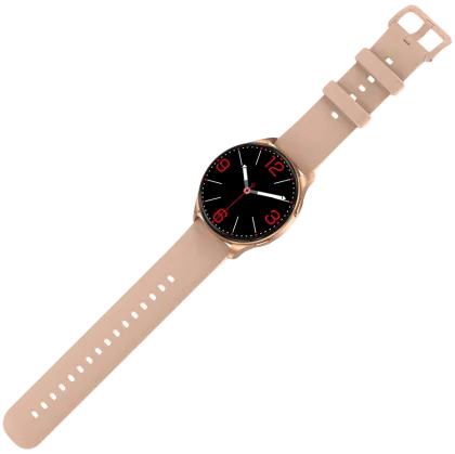 Blackview X20, 1.43-inch OLED 466x466, 380mAh Battery, Oxygen Monitor + Heart Rate Monitoring, Calls and SMS notification, Gold