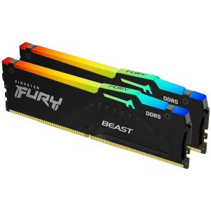 Kit DIMM Kingston de 32 GB (16 GB 2G x 64 biți x 2 buc.) DDR5-6000 CL36 288-Pin