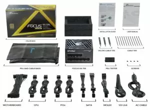 Seasonic PSU ATX 3.1 750W Gold - FOCUS GX-750 V4