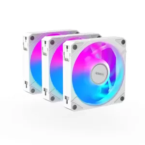 Set de ventilatoare ARGB GIGABYTE AORUS EZ CHAIN 120 ICE, pachet de 3