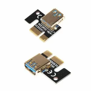 Makki Extender Mining Riser PCI Express 1x la 16x - 270uf - MAKKI-SR139-270