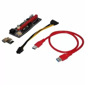Makki Extender Mining Riser PCI Express 1x la 16x - 270uf - MAKKI-SR139-270