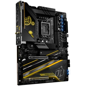 ASROCK MB Desktop Z890 Taichi OCF, S1851, 2x DDR5, 2x PCIe 5.0 x16, 1x PCIe 4.0 x4, 1x Blazing M.2, 5x Hyper M.2, 4x SATA3, 4x USB-C, 9x USB 3.2, 3x USB 2.0, 1x RJ-45 5GB Lan, 802.11ax Wi-Fi 7 + Bluetooth 5.4, 1x SPDIF, ATX