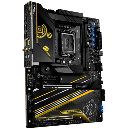 ASROCK MB Desktop Z890 Taichi OCF, S1851, 2x DDR5, 2x PCIe 5.0 x16, 1x PCIe 4.0 x4, 1x Blazing M.2, 5x Hyper M.2, 4x SATA3, 4x USB-C, 9x USB 3.2, 3x USB 2.0, 1x RJ-45 5GB Lan, 802.11ax Wi-Fi 7 + Bluetooth 5.4, 1x SPDIF, ATX