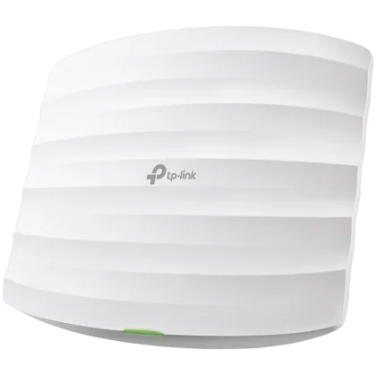 TP-Link EAP225 AC1350 Wireless MU-MIMO Gigabit Ceiling Mount Access Point,450Mbps at 2.4GHz + 867Mbps at 5GHz, 802.11a/b/g/n/ac, 1 G LAN, 802.3af PoE,Centralized Management,Band Steering,Load Balance,Rate Limit,Captive Portal,4 In.Ant.,Ceiling/Wall